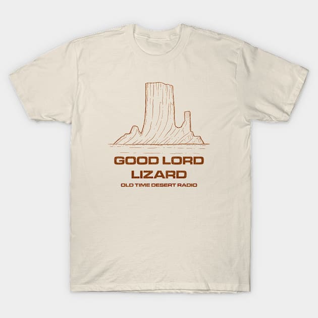 Good Lord Lizard - Mesa T-Shirt by Good Lord Lizard